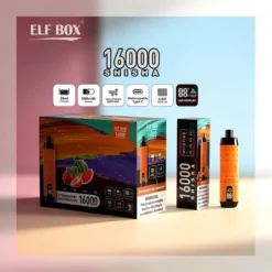 ELF BOX SHISHA 16000 fújás Bőr Vape 28ml Újratölthető