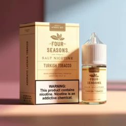 Four Seasons Turkish Tobacco Salt 30ml E-Juice | Nikotin Só