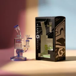 Boroszilikát Üveg Hillside Bent Neck Single Perc