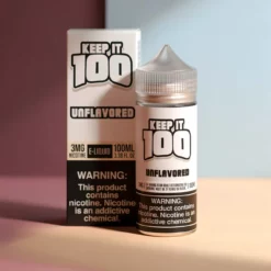 Keep it 100 Unflavored 100ml Édesítőszermentes E-Juice
