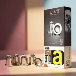 Lookah 910 Connect Kvarc Tál Csere 360° Légáram 5db