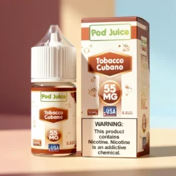 Pod Juice Tobacco Cubano nikotinsó 30ml e-liquid