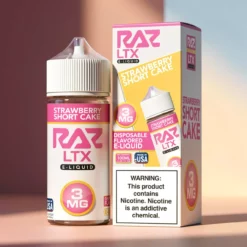 Pod Juice X Raz LTX Epres Piskóta Dohánymentes Nikotin 100ML
