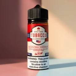 King's Crest American Tobacco 120ml prémium e-folyadék