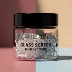 White Rhino Glass Screen Honeycomb Üvegszűrő 100 db tégely