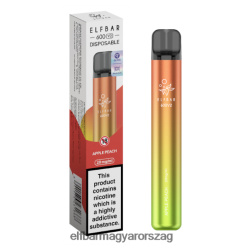 ELFBAR 600V2 eldobható vape alma őszibarack L8448R11 - Elf Bar Magyarország