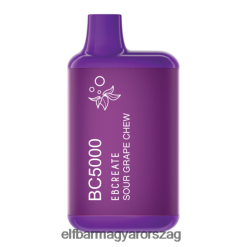 ELFBAR EBCREATE BC5000 termikus kiadás savanyú szőlő rágó L8448R264 - Elektronikus Cigaretta Elf Bar