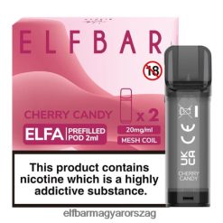 ELFBAR ELFA előretöltött hüvely (2 csomag) cseresznye cukorka L8448R131 - Elf Bar Ár