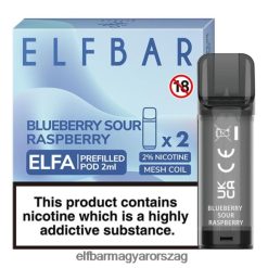 ELFBAR ELFA előretöltött hüvely (2 csomag) áfonyás savanyú málna L8448R114 - Elf Bar Liquid Ár