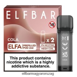 ELFBAR ELFA előretöltött hüvely (2 csomag) kóla L8448R109 - Elf Bar Vape Magyarország
