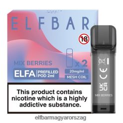 ELFBAR ELFA előretöltött hüvely (2 csomag) keverjük össze a bogyókat L8448R132 - Elf Bar Liquid Ár