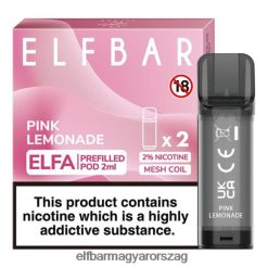 ELFBAR ELFA előretöltött hüvely (2 csomag) rózsaszín limonádé L8448R111 - Elektronikus Cigaretta Elf Bar