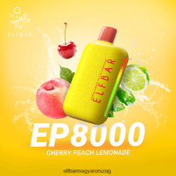 ELFBAR EP8000 eldobható vape cseresznyebarack limonádé L8448R299 - Elf Bar Magyarország
