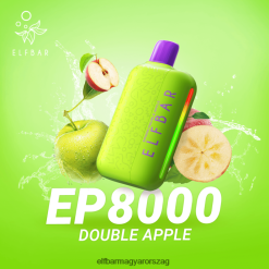 ELFBAR EP8000 eldobható vape dupla alma L8448R313 - Elf Bar Ízek Vélemény