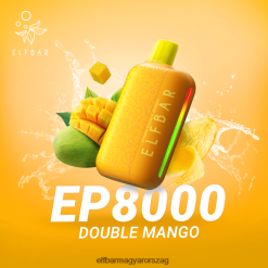 ELFBAR EP8000 eldobható vape dupla mangó L8448R309 - Elektronikus Cigaretta Elf Bar