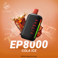ELFBAR EP8000 eldobható vape kóla jég L8448R304 - Elf Bar Ízek Vélemény