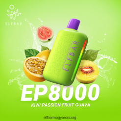 ELFBAR EP8000 eldobható vape kivi maracuja guava L8448R301 - Elf Bár Ízek