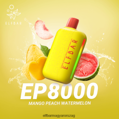 ELFBAR EP8000 eldobható vape mangós barack görögdinnye L8448R312 - Elf Bar Liquid Ár