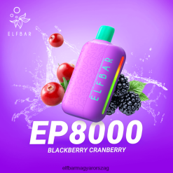 ELFBAR EP8000 eldobható vape szeder áfonya L8448R308 - Elf Bar Magyarország