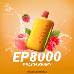 ELFBAR EP8000 eldobható vape őszibarack bogyó L8448R305 - Elf Bar Rendelés Olcsón
