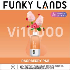 ELFBAR Funky Lands Vi10000 eldobható vape málna p&b L8448R395 - Elf Bar Rendelés Olcsón