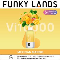ELFBAR Funky Lands Vi10000 eldobható vape mexikói mangó L8448R394 - Elf Bar Ízek Vélemény