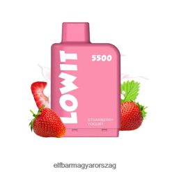 ELFBAR LOWIT 5500 előretöltött hüvely epres joghurt L8448R383 - Elf Bar Ár