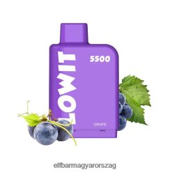 ELFBAR LOWIT 5500 előretöltött hüvely szőlő L8448R378 - Elf Bar Rendelés Reddit