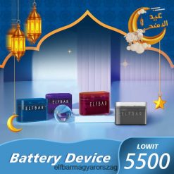 ELFBAR LOWIT 5500 előretöltött pod akkumulátor készülék fekete L8448R333 - Elf Bar Rendelés Reddit