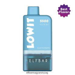 ELFBAR LOWIT 5500 előretöltött podkészlet kék málna + kék akkumulátor L8448R370 - Elf Bar Vape Magyarország