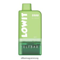 ELFBAR LOWIT 5500 előretöltött podkészlet menta L8448R363 - Elektronikus Cigaretta Elf Bar