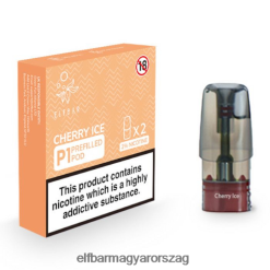 ELFBAR Mate 500 P1 előretöltött hüvelyek (2 csomag) cseresznye jég L8448R156 - Elektronikus Cigaretta Elf Bar