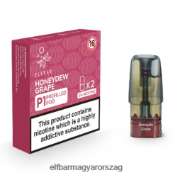 ELFBAR Mate 500 P1 előretöltött hüvelyek (2 csomag) mézharmat szőlő L8448R163 - Elf Bar Vape Magyarország