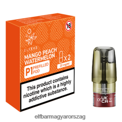 ELFBAR Mate 500 P1 előretöltött hüvelyek (2 csomag) mangós barack görögdinnye L8448R158 - Elf Bar Ár