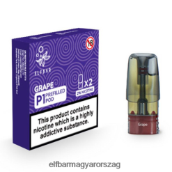 ELFBAR Mate 500 P1 előretöltött hüvelyek (2 csomag) szőlő L8448R145 - Elf Bar Vape Magyarország