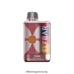 ELFBAR TE6000 eldobható vape lédús őszibarack L8448R325 - Elf Bar Vape Magyarország