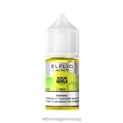 Elf Bár Ízek - ELFBAR ELFLIQ Nic só 30 ml savanyú alma 248PB28
