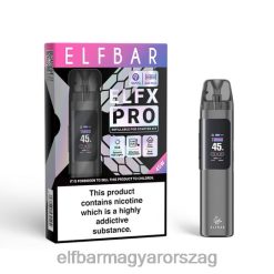 Elf Bár Ízek - ELFBAR ELFX Pro Nyissa meg a POD -eszközt szürke 248PB3