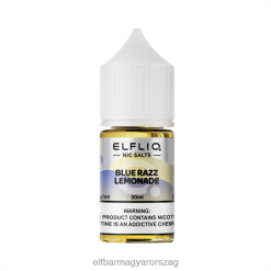 Elf Bar Liquid Ár - ELFBAR ELFLIQ Nic só 30 ml kék razz limonádé 248PB10