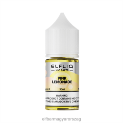 Elf Bar Liquid Ár - ELFBAR ELFLIQ Nic só 30 ml rózsaszín limonádé 248PB25