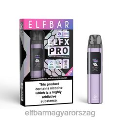 Elf Bar Magyarország - ELFBAR ELFX Pro Nyissa meg a POD -eszközt lila 248PB2