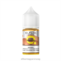 Elf Bar Vape Magyarország - ELFBAR ELFLIQ Nic só 30 ml Kuba dohány 248PB16