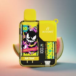 Aivono Aim Tank 9500 Puffs Görögdinnye Buborék Rágó 650mAh 18ml 2% Nikotin