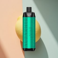 Al Fakher Crown Bar 8000 Crystal Citrom Menta 600mAh USB-C