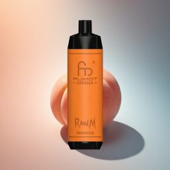 RandM Fumot Shisha 10000 Puffs Barackjég 18ml 850mAh 0,5% nikotin