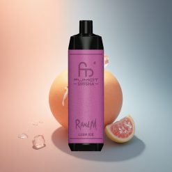 RandM Fumot Shisha 10000 Puffs Burgonya Jég 18ml 0.6ohm 850mAh