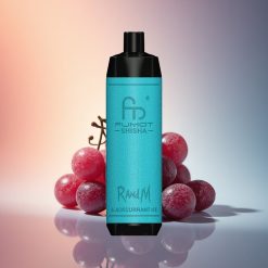 RandM Fumot Shisha 10000 Puffs Feketeribizli Jég Típus-C 850 mAh 0,5% nikotin