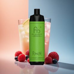 RandM Fumot Shisha 10000 Puffs Kék Málna Limonádé (18ml előtöltött, 850 mAh, 0,5% nikotin)