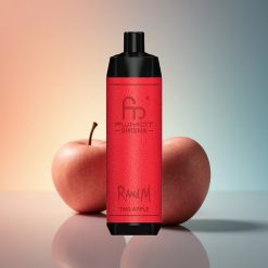 RandM Fumot Shisha 10000 Puffs Két Alma 18ml Előre Töltött e-liquid 0.5% Nikotin 850 mAh
