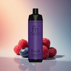 RandM Fumot Shisha 10000 Puffs Áfonya Savanyú Málna 18ml 850mAh 0.5% nikotin